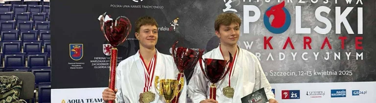 🏆 Sukcesy naszych uczniów na Mistrzostwach Polski w Karate Tradycyjnym! 🥋